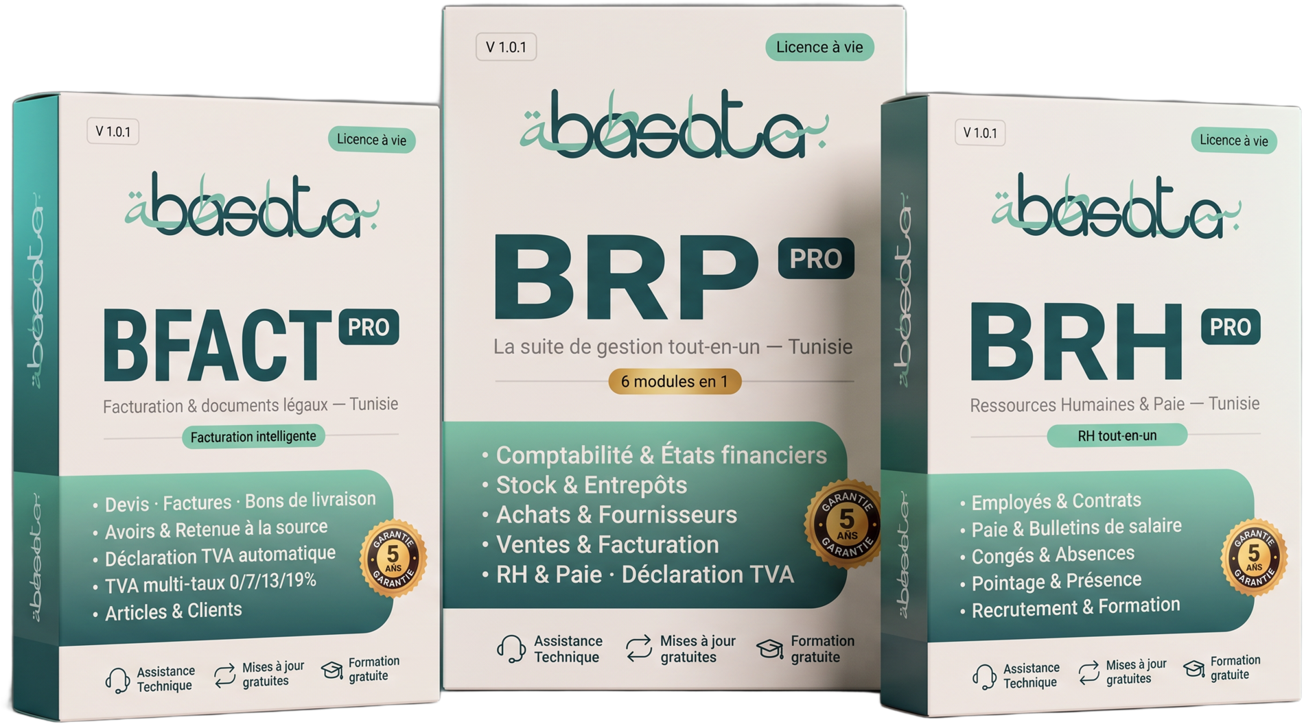 La gamme de logiciels Basata